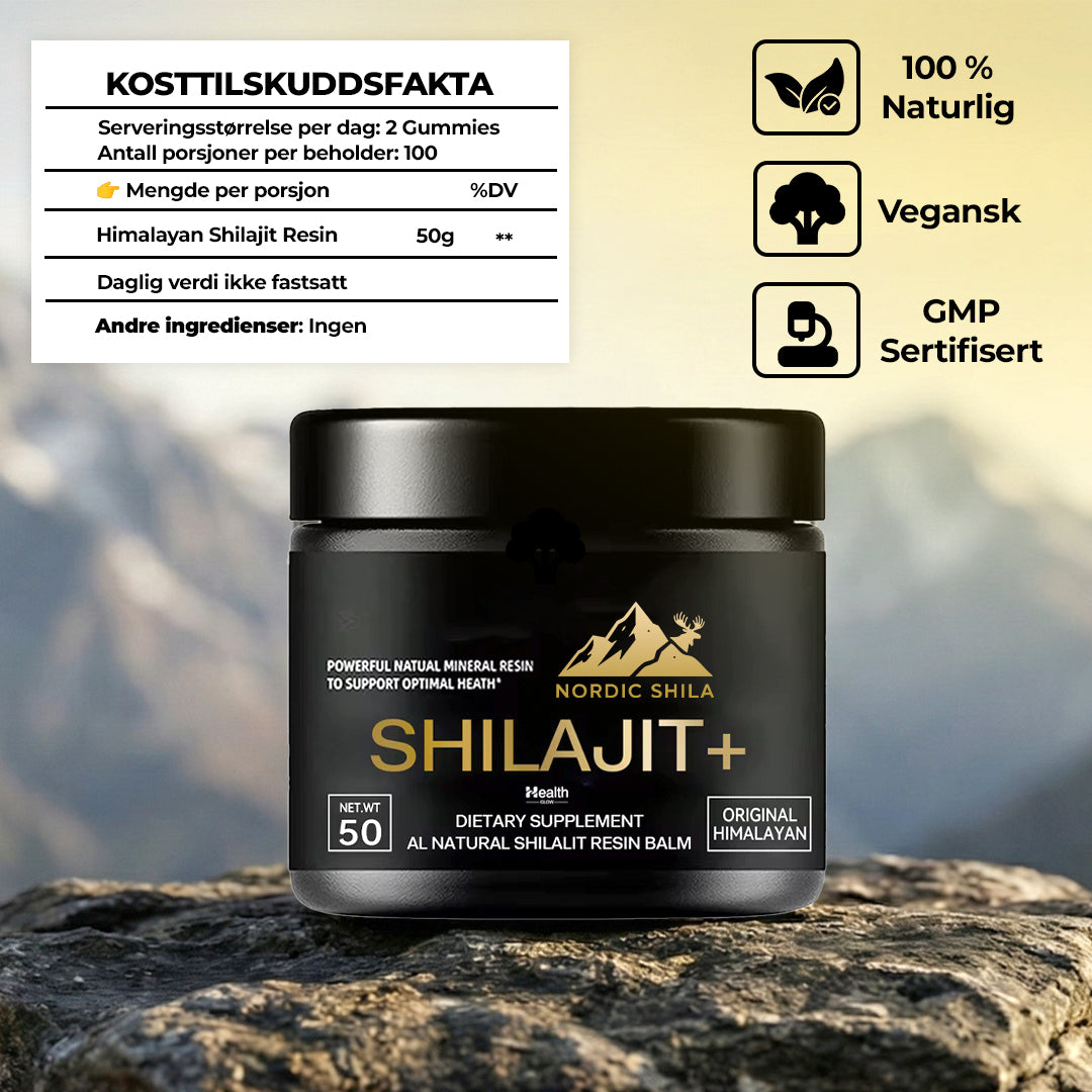 Pure Himalayan Shilajit Resin - 50G