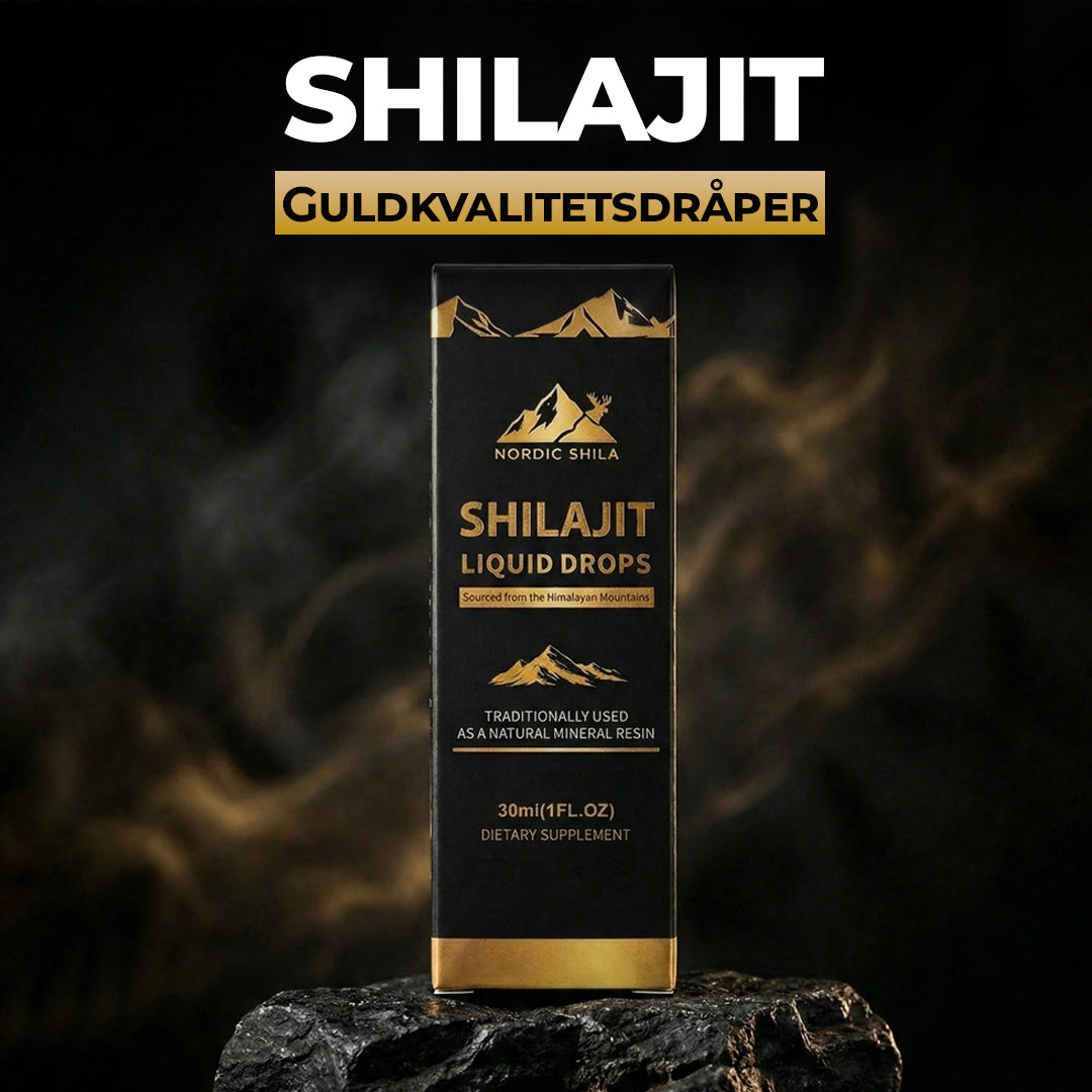 Shilajit flytende dråper